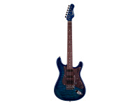 Magneto U-One Sonnet Modern See Thru Blue Quilt with Gig Bag Magneto U-One Sonnet Modern See Thru Blue Quilt with Gig Bag